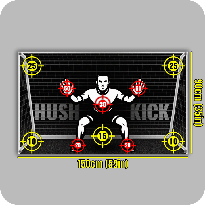 HushKick Wall Target Goal